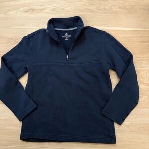 Southern Tide Youth Boys 1/4 Zip Pullover, Size Medium, Navy Blue